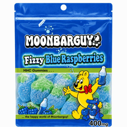 Fizzy Blue Raspberries HHC Gummies
